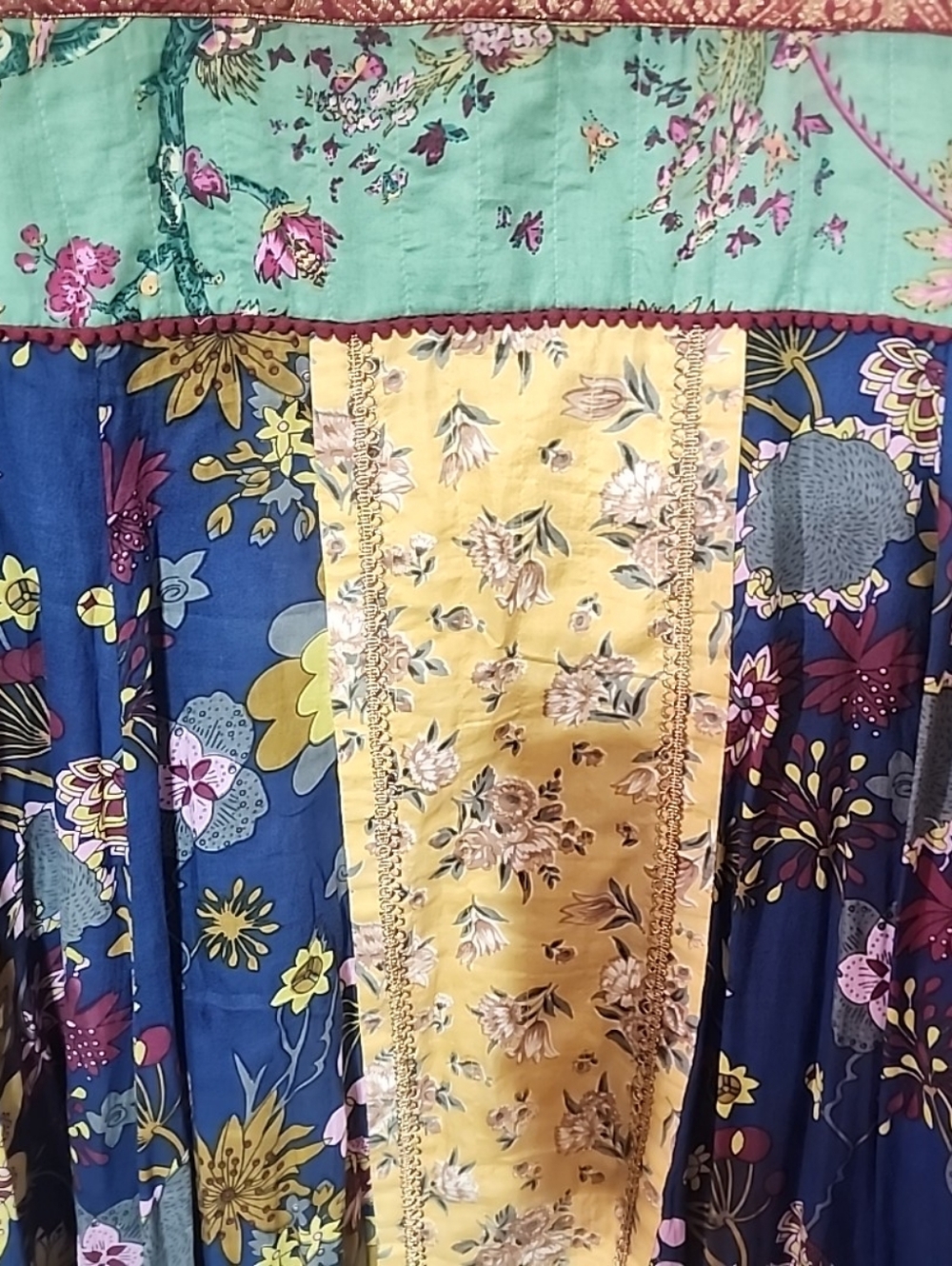 J. Peterman Cotton Silk Boho Maxi Dress 18 - Picture 7 of 14